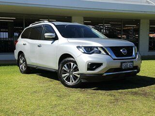 2018 Nissan Pathfinder R52 Series II MY17 ST X-tronic 2WD Silver 1 Speed Constant Variable Wagon.