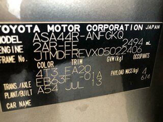 2013 Toyota RAV4 ASA44R GXL AWD Liquid Bronze 6 Speed Manual Wagon