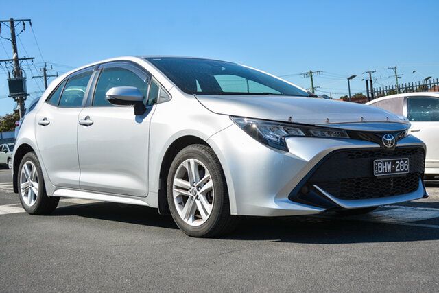 Pre-Owned Toyota Corolla Mzea12R Ascent Sport South Morang, 2020 Toyota Corolla Mzea12R Ascent Sport Silver Pearl 10 Speed Constant Variable Hatchback
