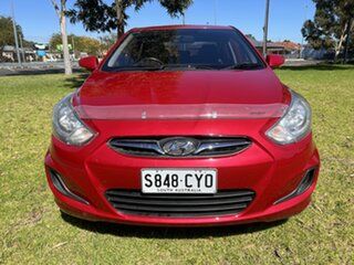 2014 Hyundai Accent RB2 Active Red 4 Speed Automatic Sedan