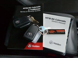 2018 Holden Colorado RG MY18 Z71 Pickup Crew Cab White 6 Speed Manual Utility