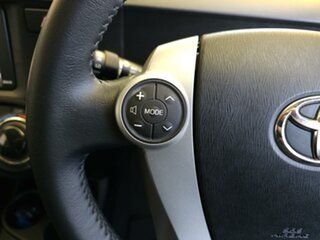 2012 Toyota Prius c NHP10R i-Tech E-CVT Silver 1 Speed Constant Variable Hatchback Hybrid