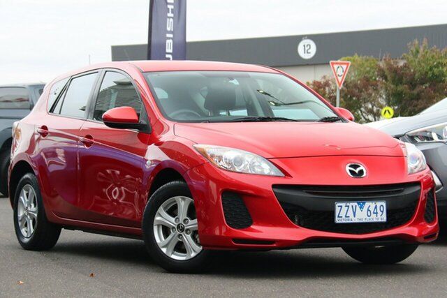 Used Mazda 3 BL10F2 MY13 Neo Activematic Essendon North, 2013 Mazda 3 BL10F2 MY13 Neo Activematic Red 5 Speed Sports Automatic Hatchback