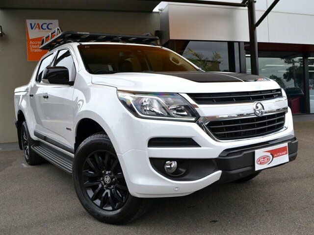 Used Holden Colorado RG MY18 Z71 Pickup Crew Cab Fawkner, 2018 Holden Colorado RG MY18 Z71 Pickup Crew Cab White 6 Speed Manual Utility