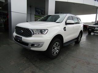 2022 Ford Everest TREND White Automatic SUV.