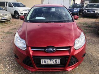 2013 Ford Focus LW MK2 Upgrade Trend Red 6 Speed Automatic Hatchback.