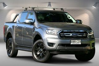 2019 Ford Ranger PX MkIII 2019.00MY XLT Hi-Rider Silver 10 Speed Sports Automatic Double Cab Pick Up.