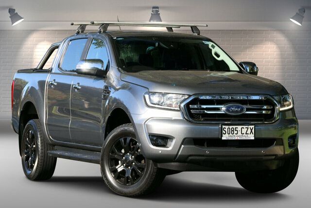 Used Ford Ranger PX MkIII 2019.00MY XLT Hi-Rider Nailsworth, 2019 Ford Ranger PX MkIII 2019.00MY XLT Hi-Rider Silver 10 Speed Sports Automatic Double Cab Pick Up