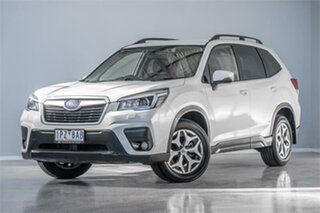 2019 Subaru Forester S5 2.5I White 7 Speed Constant Variable Wagon.