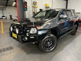 2012 Ford Ranger PX XLT 3.2 (4x4) Black 6 Speed Manual Double Cab Pick Up.