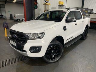 2019 Ford Ranger PX MkIII MY19 Wildtrak 3.2 (4x4) White 6 Speed Automatic Double Cab Pick Up.
