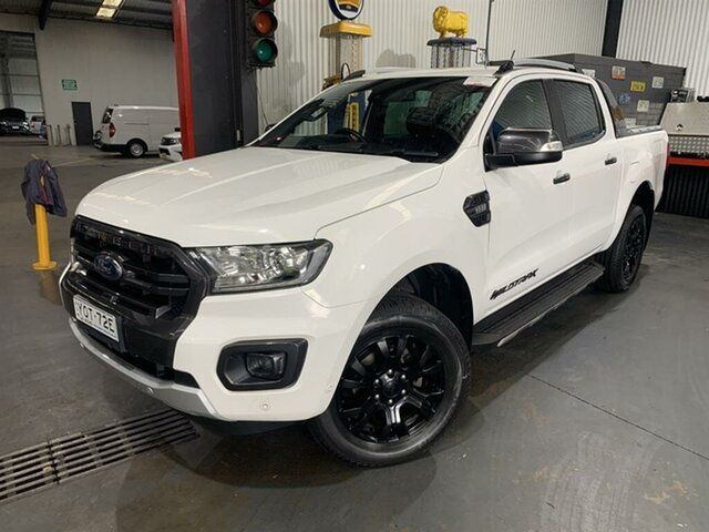 Used Ford Ranger PX MkIII MY19 Wildtrak 3.2 (4x4) McGraths Hill, 2019 Ford Ranger PX MkIII MY19 Wildtrak 3.2 (4x4) White 6 Speed Automatic Double Cab Pick Up
