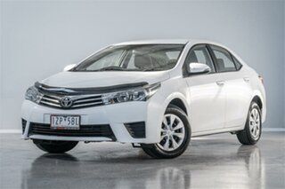 2016 Toyota Corolla ZRE172R Ascent White 7 Speed Constant Variable Sedan.