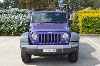 2017 Jeep Wrangler JK MY17 Sport Purple 5 Speed Automatic Softtop.