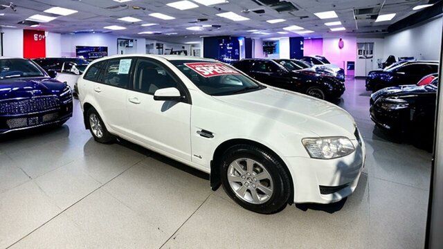 Used Holden Commodore VE II MY12 Omega Sportwagon Maidstone, 2011 Holden Commodore VE II MY12 Omega Sportwagon White 6 Speed Sports Automatic Wagon