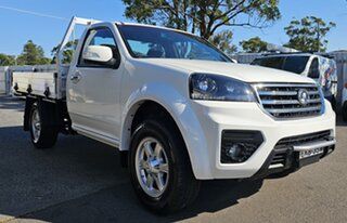 2021 GWM Steed K2 4x2 White 6 Speed Manual Cab Chassis.