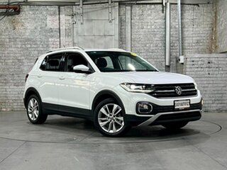 2021 Volkswagen T-Cross C11 MY22 85TSI DSG FWD Style White 7 Speed Sports Automatic Dual Clutch.