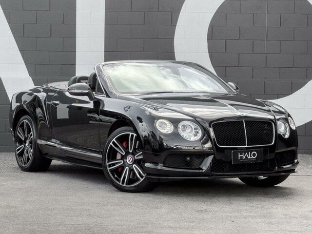 Used Bentley Continental 3W MY13 GTC V8 West End, 2013 Bentley Continental 3W MY13 GTC V8 Black 8 Speed Sports Automatic Convertible