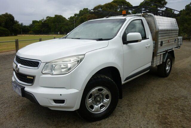 Used Holden Colorado RG MY13 LX Cheltenham, 2012 Holden Colorado RG MY13 LX White 6 Speed Sports Automatic Cab Chassis