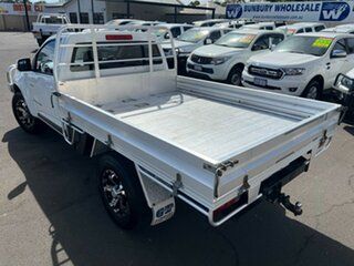 2013 Holden Colorado RG MY13 LX White 5 Speed Manual Cab Chassis.