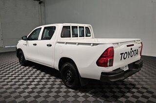 2019 Toyota Hilux GUN122R Workmate Double Cab 4x2 White 5 speed Manual Utility