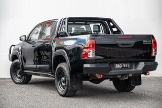 2019 Toyota Hilux GUN126R Rugged Double Cab Black 6 Speed Sports Automatic Utility