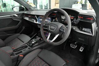 2024 Audi RS 3 8Y GY MY24 S Tronic Quattro Black 7 Speed Sports Automatic Dual Clutch Sedan.
