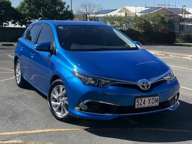 Used Toyota Corolla ZRE182R Ascent Sport S-CVT Chermside, 2017 Toyota Corolla ZRE182R Ascent Sport S-CVT Blue 7 Speed Constant Variable Hatchback