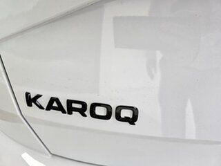 2023 Skoda Karoq NU MY23.5 140TSI DSG AWD Sportline Moon White 7 Speed Sports Automatic Dual Clutch