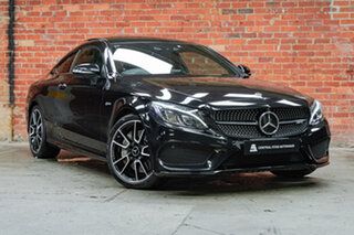 2017 Mercedes-Benz C-Class C205 808MY C43 AMG 9G-Tronic 4MATIC Obsidian Black Metallic 9 Speed.