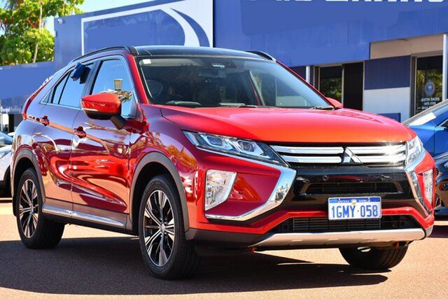 Used Mitsubishi Eclipse Cross YA MY18 Exceed 2WD Victoria Park, 2017 Mitsubishi Eclipse Cross YA MY18 Exceed 2WD Brilliant Red 8 Speed Constant Variable Wagon