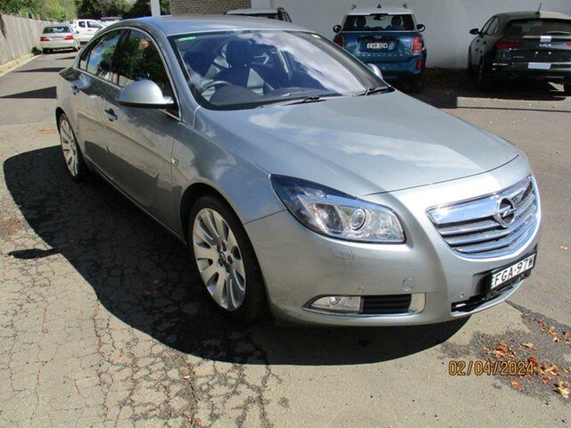 Used Opel Insignia IN Select Moss Vale, 2013 Opel Insignia IN Select Silver 6 Speed Sports Automatic Sedan
