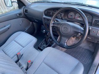 2002 Mazda B2600 Bravo DX Silver 5 Speed Manual Cab Chassis.