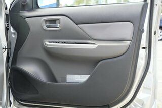 2015 Mitsubishi Triton MQ MY16 GLS Double Cab Silver 5 Speed Sports Automatic Utility
