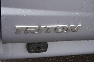 2015 Mitsubishi Triton MN MY15 GLX Double Cab Silver 5 Speed Manual Utility