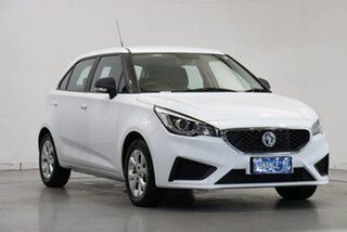 2022 MG MG3 SZP1 MY22 Core Dover White 4 Speed Automatic Hatchback.