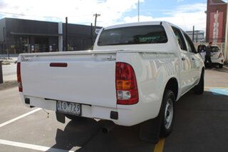2009 Toyota Hilux TGN16R MY09 Workmate 4x2 White 4 Speed Automatic Utility
