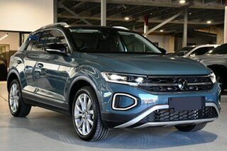 2023 Volkswagen T-ROC D11 MY23 110TSI Style Blue 8 Speed Sports Automatic Wagon.