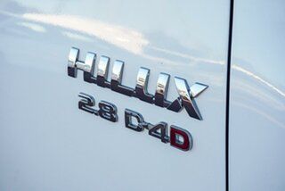 2022 Toyota Hilux GUN126R SR Double Cab Glacier White 6 Speed Sports Automatic Utility