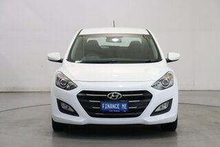 2016 Hyundai i30 GD4 Series II MY17 Active Polar White 6 Speed Sports Automatic Hatchback.