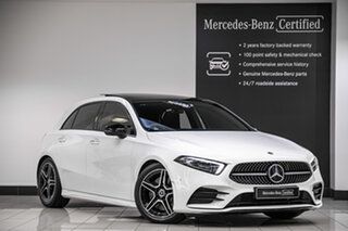 2020 Mercedes-Benz A-Class W177 800+050MY A250 DCT 4MATIC Polar White 7 Speed.