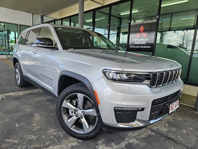 Used Jeep Grand Cherokee WL MY22 L Limited Cairns, 2022 Jeep Grand Cherokee WL MY22 L Limited Silver 8 Speed Sports Automatic Wagon