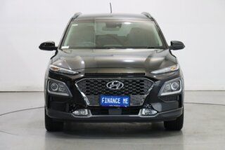 2017 Hyundai Kona OS MY18 Elite 2WD Blue 6 Speed Sports Automatic Wagon.
