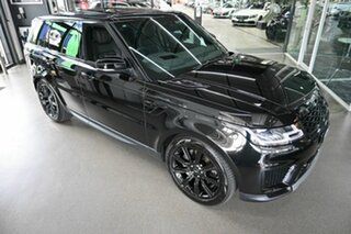 2022 Land Rover Range Rover Sport L494 22MY D300 SE Black 8 Speed Sports Automatic Wagon
