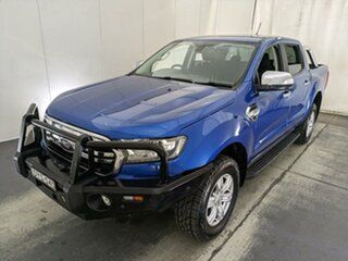 2018 Ford Ranger PX MkII 2018.00MY XLT Double Cab Blue Utility.
