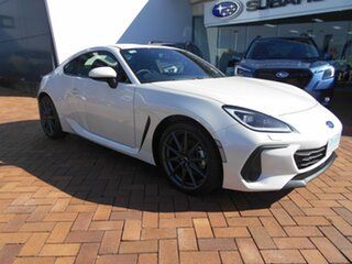 2023 Subaru BRZ MY24 S Crystal White 6 Speed Manual Coupe.