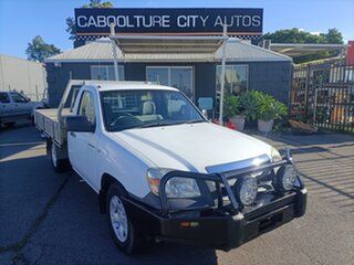 2010 Mazda BT-50 09 Upgrade Boss B2500 DX White 5 Speed Manual Cab Chassis.