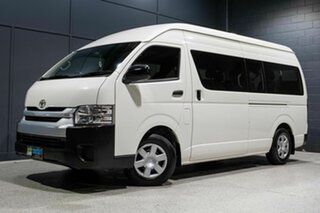 2018 Toyota HiAce TRH223R MY16 Commuter White 6 Speed Automatic Bus.