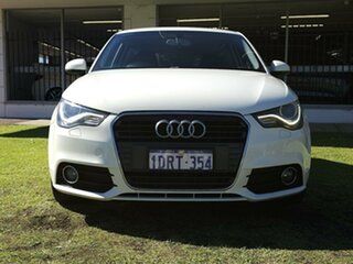2011 Audi A1 8X MY11 Ambition S Tronic White 7 Speed Sports Automatic Dual Clutch Hatchback.