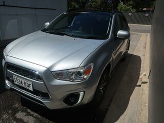 2014 Mitsubishi ASX XB MY15 XLS 2WD Silver 6 Speed Constant Variable Wagon.